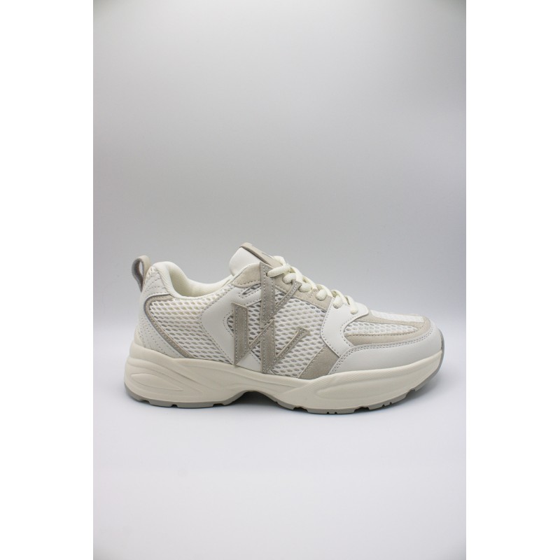 Baskets femme blanches Vanessa Wu Jillian BK2811