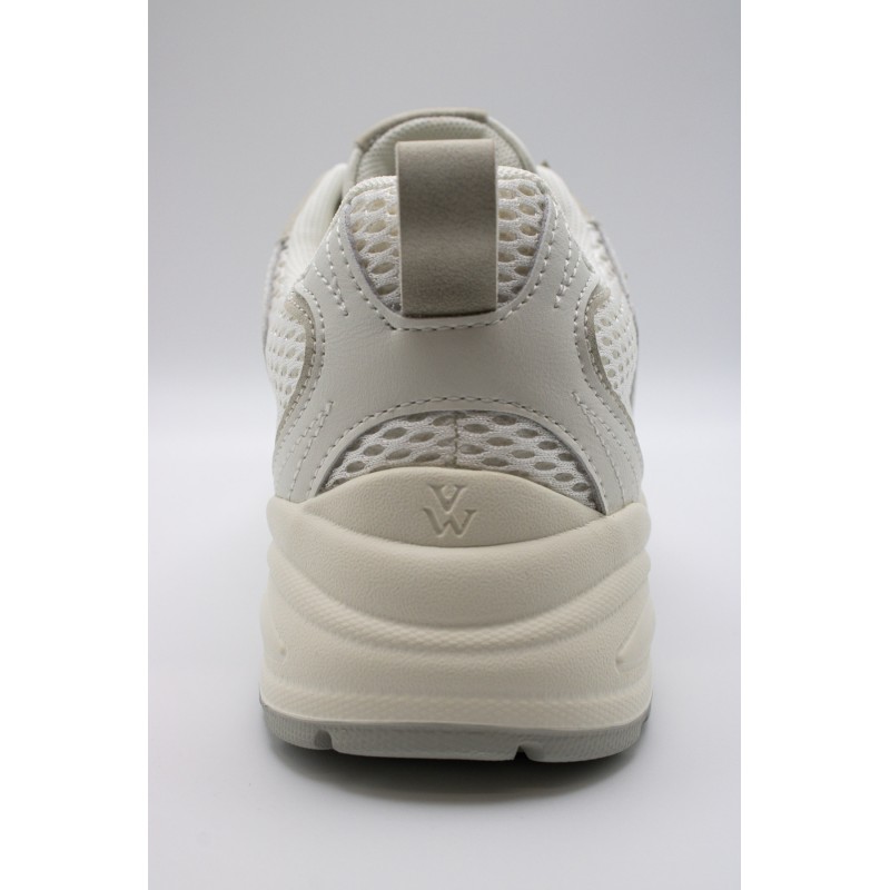 Baskets femme blanches Vanessa Wu Jillian BK2811