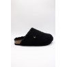 Sabots femme noirs moumoute Vanessa Wu EZIA