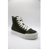 Baskets montantes femme kaki Vanessa Wu Nayla imperméables