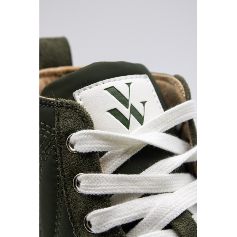 Baskets montantes femme kaki Vanessa Wu Nayla imperméables
