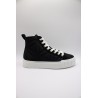 Baskets montantes noires femme Vanessa Wu Nayla imperméables
