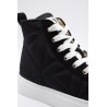 Baskets montantes noires femme Vanessa Wu Nayla imperméables