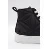 Baskets montantes noires femme Vanessa Wu Nayla imperméables