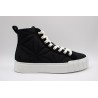 Baskets montantes noires femme Vanessa Wu Nayla imperméables