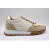 Baskets Vanessa Wu PAOLA beige et or femme