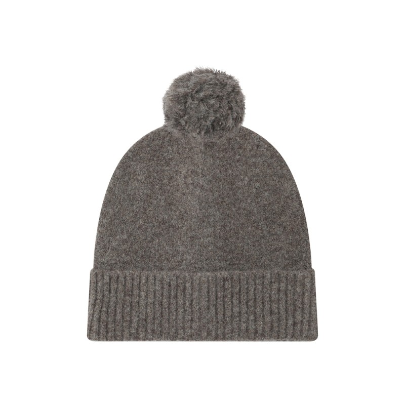 SALAMBO taupe - bonnet pompom interchangeable GRACE & MILA