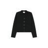 Cardigan noir à col chemise SAILOR GRACE ET MILA femme