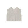 Savant greige - Cardigan en laine & alpaga GRACE&MILA