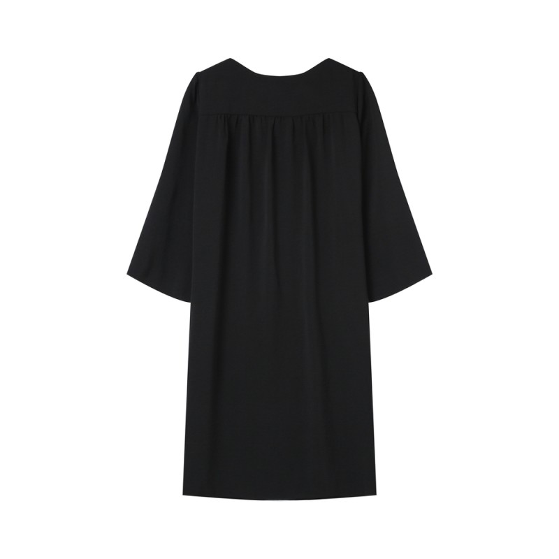 Robe courte babydoll GRACE & MILA noire femme