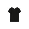 T-shirt noir col V SPACE GRACE ET MILA