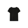 T-shirt noir col V SPACE GRACE ET MILA
