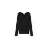 Pull ajusté SATURNIN noir GRACE ET MILA