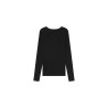 Pull ajusté SATURNIN noir GRACE ET MILA