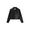 Veste effet cuir noire solange GRACE ET MILA