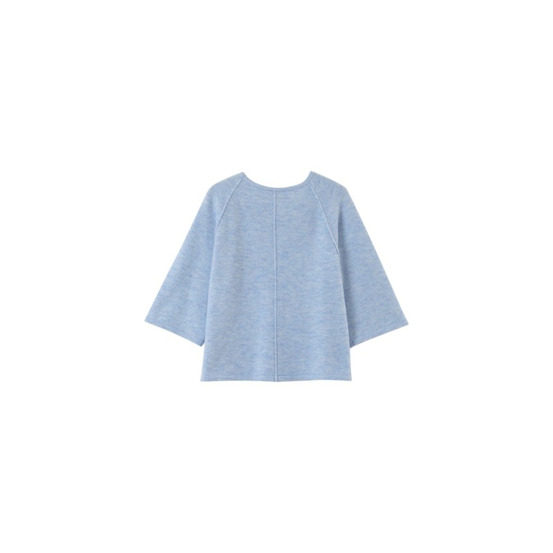Pull bleu chiné PACO Grace & Mila femme