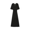 Robe longue noire fluide Grace & Mila femme chic