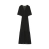Robe longue noire fluide Grace & Mila femme chic