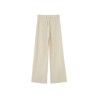 Phil beige - Pantalon à pinces en lin GRACE & MILA