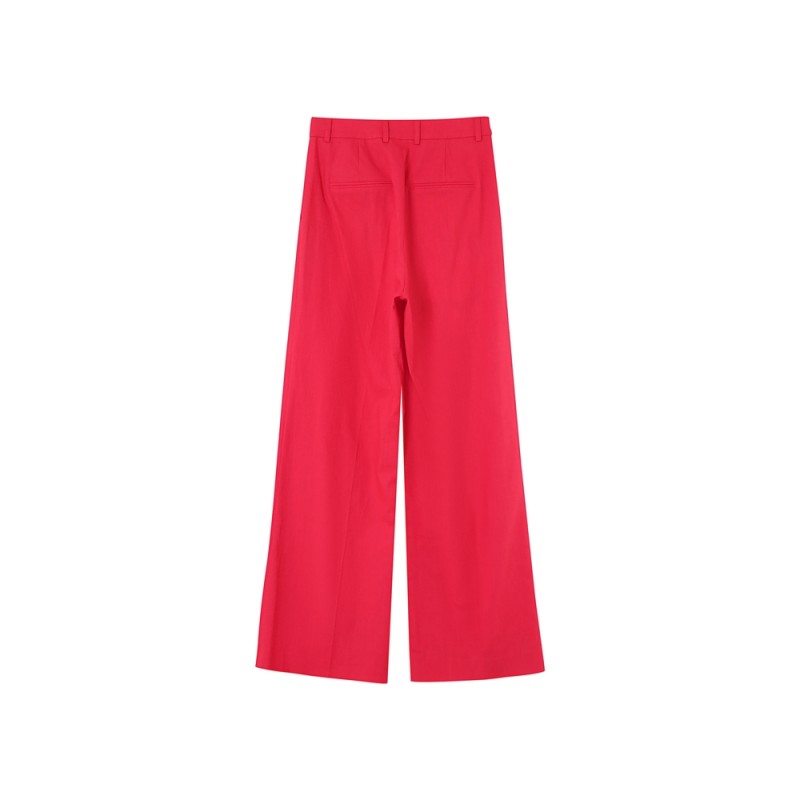 Phil rouge - Pantalon à pinces en lin GRACE & MILA