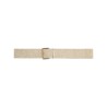 Ceinture tissée écrue dorée Grace & Mila femme chic