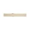 Ceinture tissée écrue dorée Grace & Mila femme chic