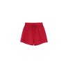 Short gaze de coton rouge Grace & Mila femme été