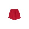 Short gaze de coton rouge Grace & Mila femme été