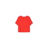 T-shirt rouge modal col rond PARMA Grace & Mila femme