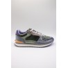 Hoff Emerald – Baskets femme en velours violet et kaki