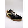 0-105 Nova – Baskets femme noir vernis élégantes