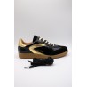 0-105 Nova – Baskets femme noir vernis élégantes