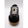 0-105 Nova – Baskets femme noir vernis élégantes
