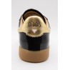 0-105 Nova – Baskets femme noir vernis élégantes