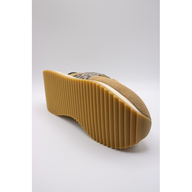 0-105 Lenox CNV – Baskets femme léopard et doré