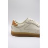 Baskets Hoff Alley White homme cuir blanc cassé
