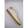 Baskets Hoff Alley White homme cuir blanc cassé