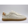Baskets Hoff Alley White homme cuir blanc cassé