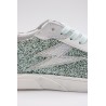 Baskets SMR23 Taline bleu pailleté femme