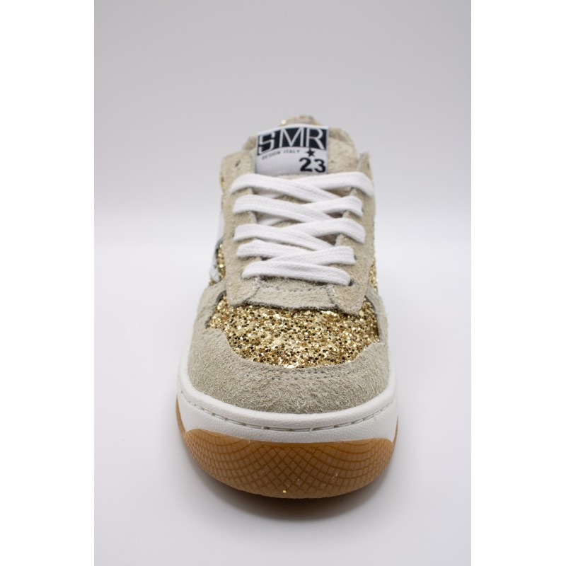 Baskets SMR23 Nune 11548 doré femme