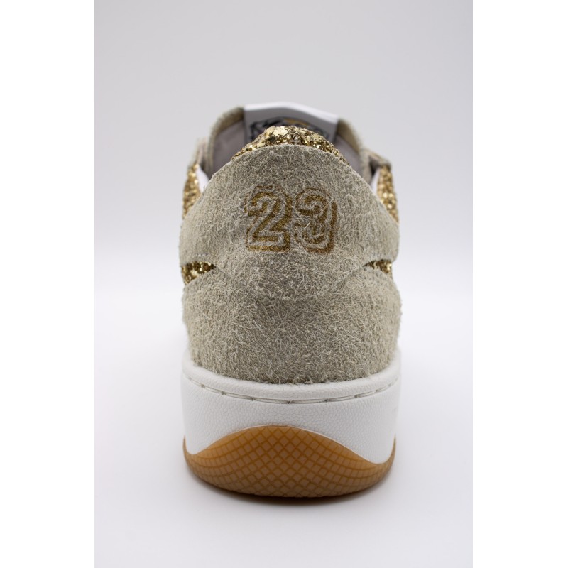 Baskets SMR23 Nune 11548 doré femme
