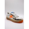Baskets SMR23 Nune 11554 blanc et orange femme