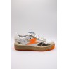 Baskets SMR23 Nune 11554 blanc et orange femme