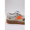 Baskets SMR23 Nune 11554 blanc et orange femme