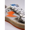 Baskets SMR23 Nune 11554 blanc et orange femme