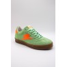 Baskets SMR23 Risy A143 vert et orange femme