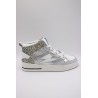 Baskets montantes SMR23 Mistral A488 argent femme