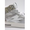 Baskets montantes SMR23 Mistral A488 argent femme