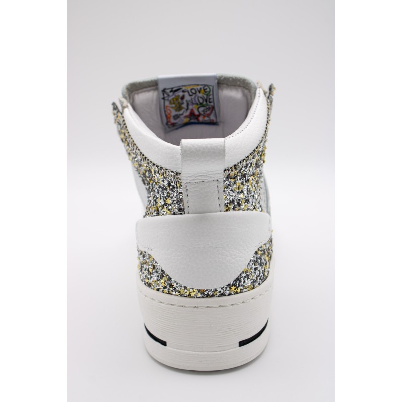 Baskets montantes SMR23 Mistral A488 argent femme