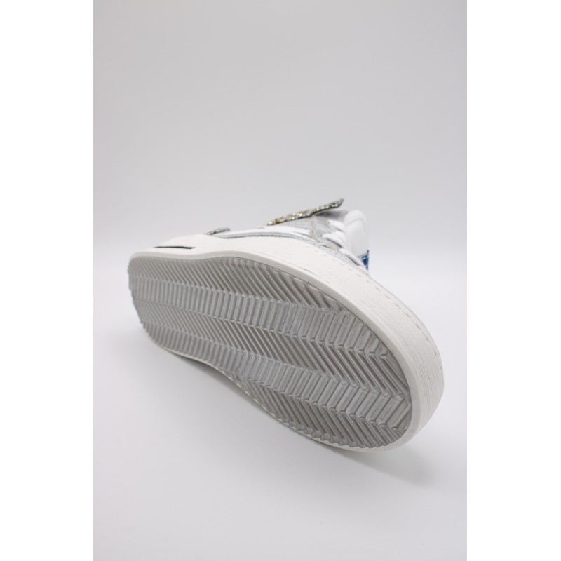 Baskets montantes SMR23 Mistral A488 argent femme